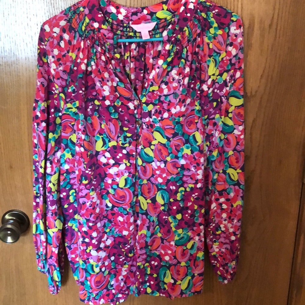Lilly Pulitzer Elsa Top - Picture 1 of 4